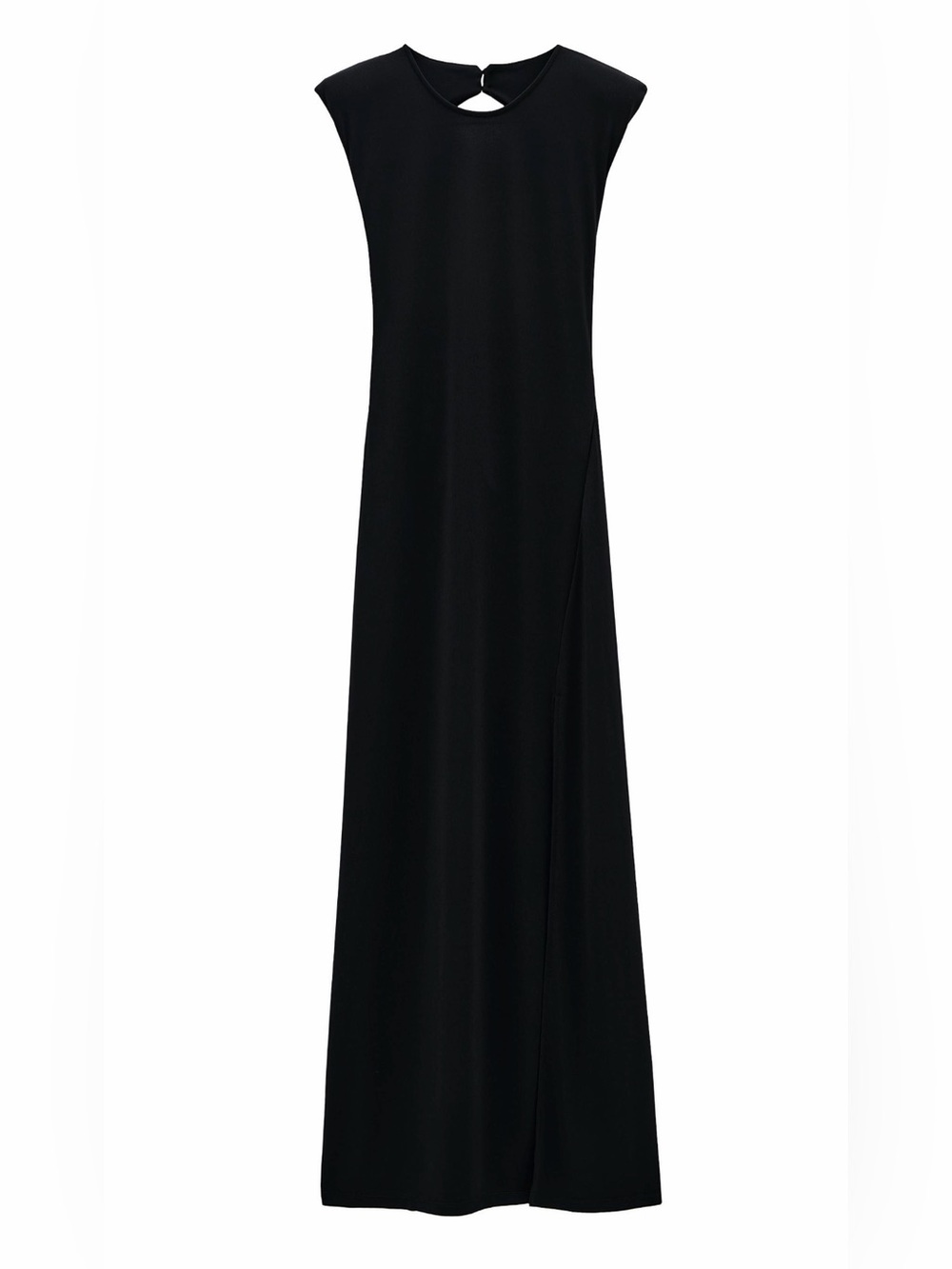 Zara Black Sleeveless Maxi Dress